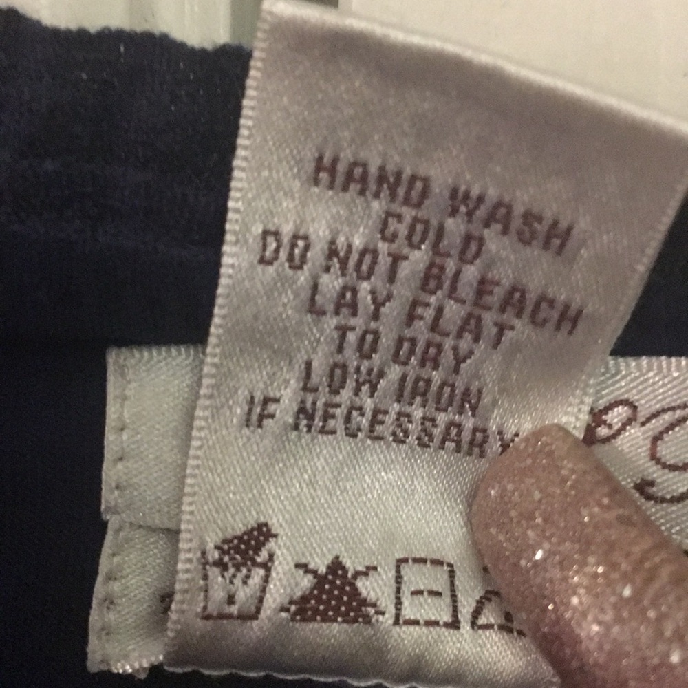 Mssp Max Studio M Lined Lacey Meshy Top - image 6